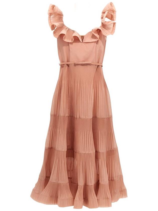 Zimmermann 'Pleated Fill Midi' Dress - ZIMMERMANN - BALAAN 1