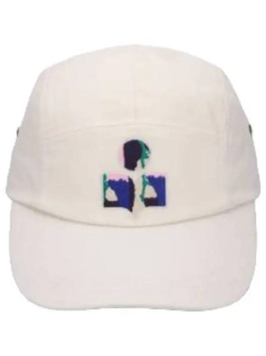 Tej Ball Cap Ivory Hat - ISABEL MARANT - BALAAN 1