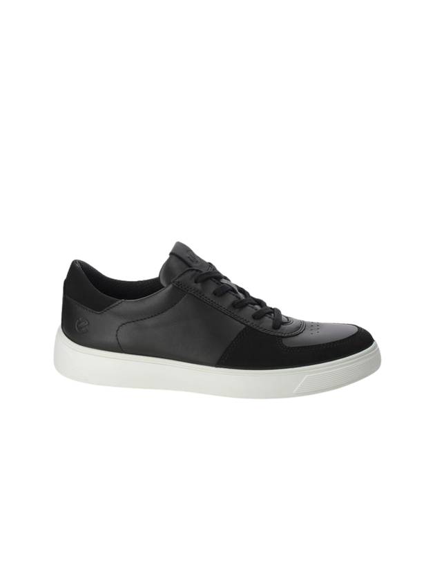 Street Tray Low Top Sneakers Black - ECCO - BALAAN 2