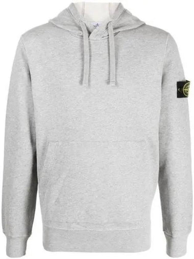 771564120 Wappen Patch Brushed Cotton Hooded Sweatshirt 1006526 - STONE ISLAND - BALAAN 1