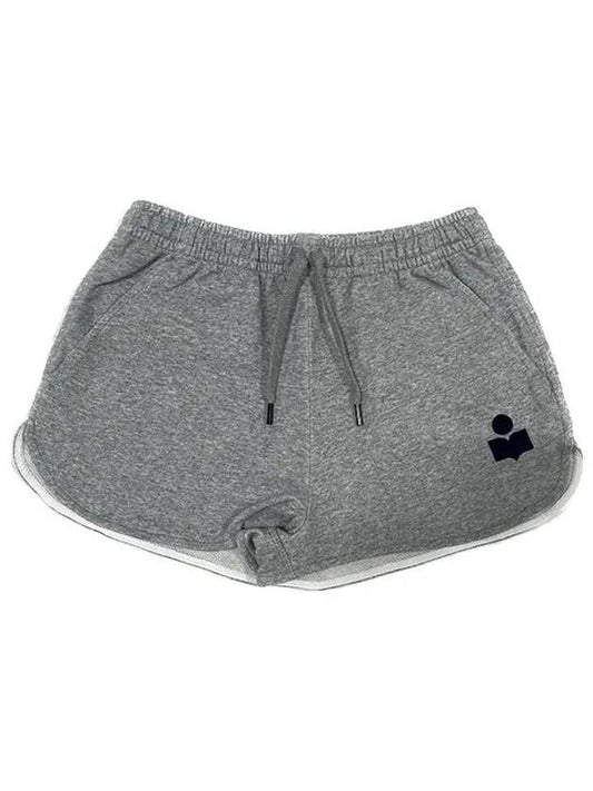 Isabel Marant Logo MIFA Mifa Short Pants SH0022FA A1M07E GYMD - ISABEL MARANT ETOILE - BALAAN 1