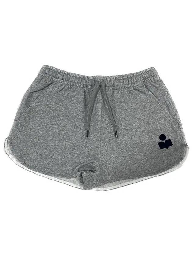 Isabel Marant Logo MIFA Mifa Short Pants SH0022FA A1M07E GYMD - ISABEL MARANT ETOILE - BALAAN 1