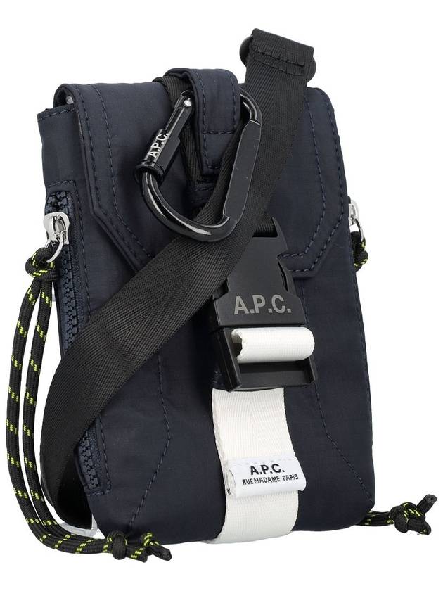 Trek Logo Buckle Nylon Pouch Cross Bag Dark Navy - A.P.C. - BALAAN 3