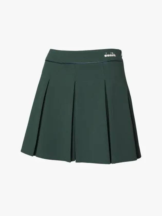 Diadora Essential Tennis Skirt DARK GREEN - DIADORA - BALAAN 1