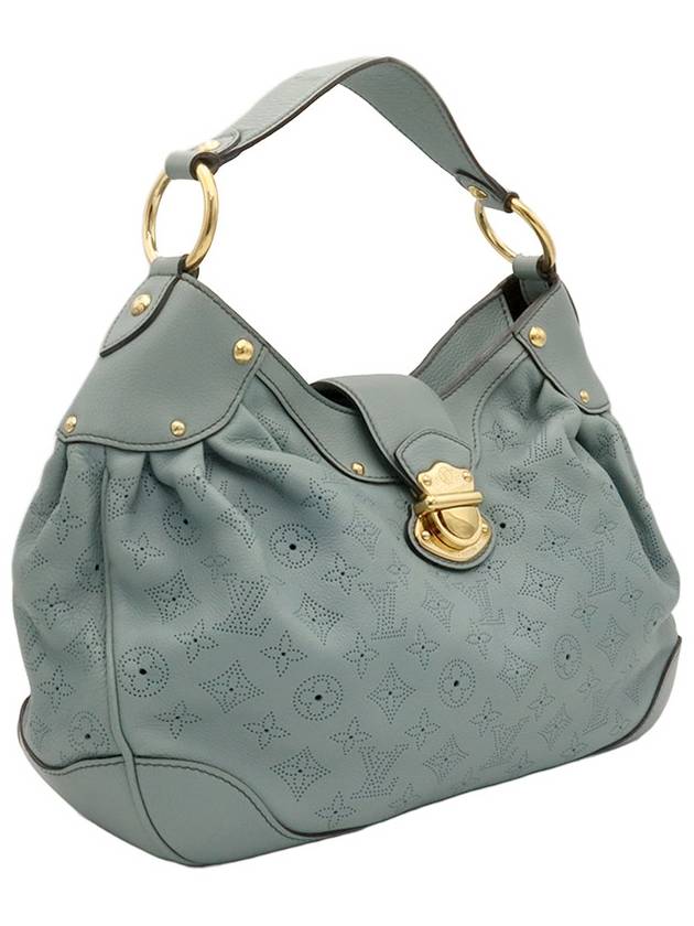 Mint Blue Mahina Leather Solar PM Tote Bag - LOUIS VUITTON - BALAAN 3