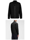 Men's Lens Wappen One Pocket Zip Up Jacket Black - CP COMPANY - BALAAN 5