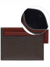 Heritage Logo Tag Leather Card Wallet Grey - MULBERRY - BALAAN 3