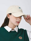 Signature Wappen Corduroy Ball Cap IVORY - MONBIRDIE GOLF - BALAAN 4