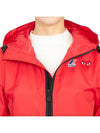 Small Heart Wappen Windbreaker Red - COMME DES GARCONS - BALAAN 9