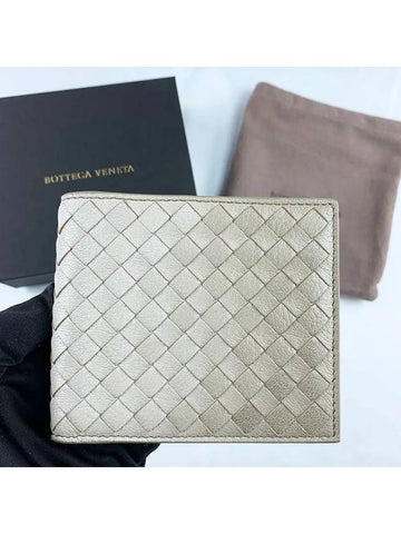 Men s Half Wallet Intrecciato Bifold 196207 VCI81 9712 - BOTTEGA VENETA - BALAAN 1