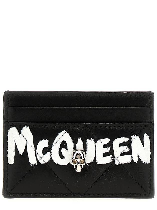 Alexander McQueen 'Graffiti' Card Holder - ALEXANDER MCQUEEN - BALAAN 1