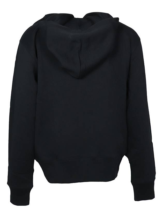 Face Logo Patch Hoodie Black - ACNE STUDIOS - BALAAN 3