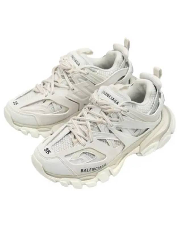 Triple S All-Over Logo Low Top Sneakers White - BALENCIAGA - BALAAN 2