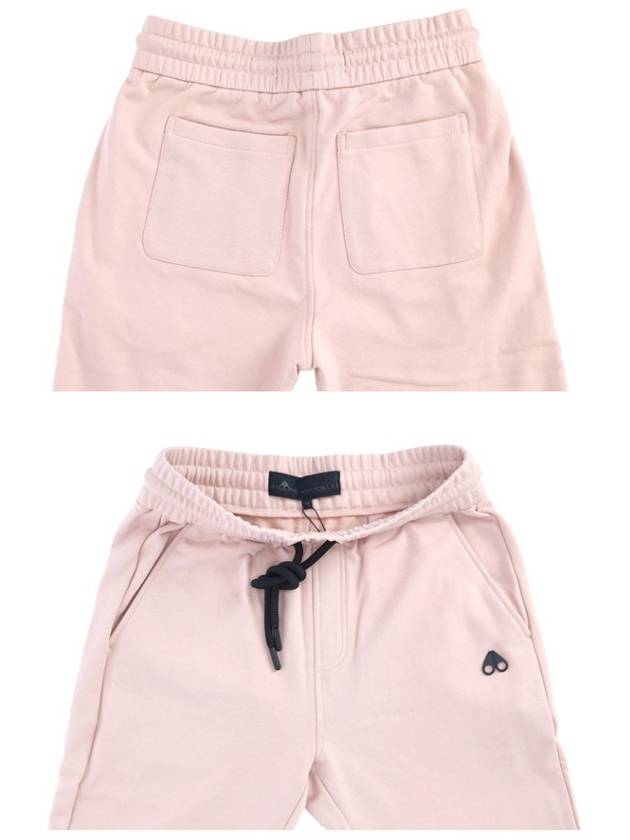 s Women's Brooklyn Logo Jogger Pants Pink - MOOSE KNUCKLES - BALAAN.