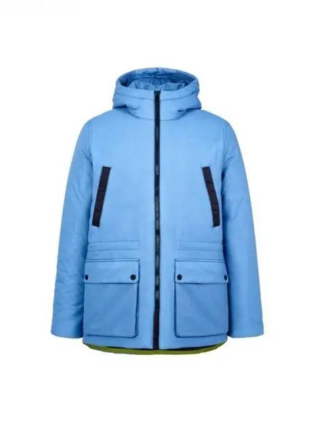 PS hooded ripstop padded coat blue 271610 - PAUL SMITH - BALAAN 1