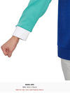 Men's Jones Crew Neck Sweatshirt Bright Aqua - J.LINDEBERG - BALAAN 10