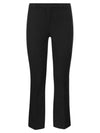 Umanita Cotton Crop Pants Black - MAX MARA - BALAAN 2