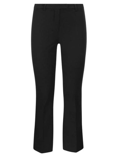 Umanita Cotton Crop Pants Black - MAX MARA - BALAAN 2