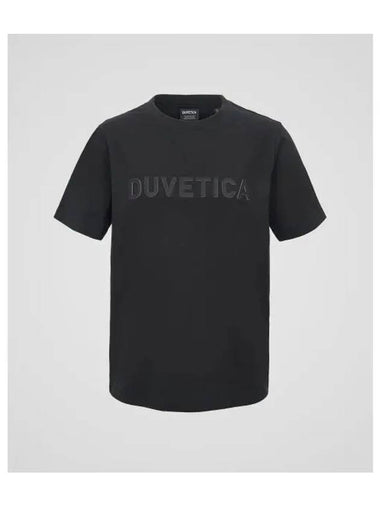 Nevsky W Black Women s Short Sleeve T Shirt - DUVETICA - BALAAN 1