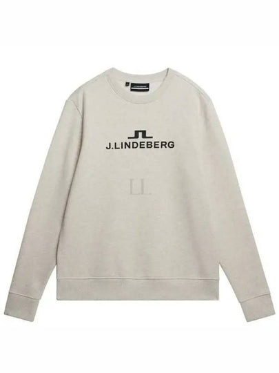 Alpha Crew Neck AMJS08922 C113 Men's Alpha Crew Neck - J.LINDEBERG - BALAAN 2