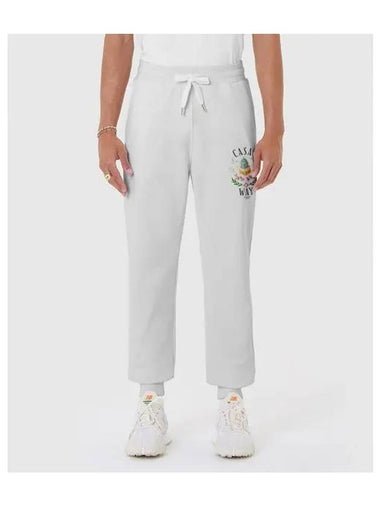 M CASA WAY EMBROIDERED SWEATPANT - CASABLANCA - BALAAN 1