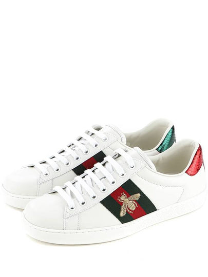 Ace Bee Low Top Sneakers White - GUCCI - BALAAN 2