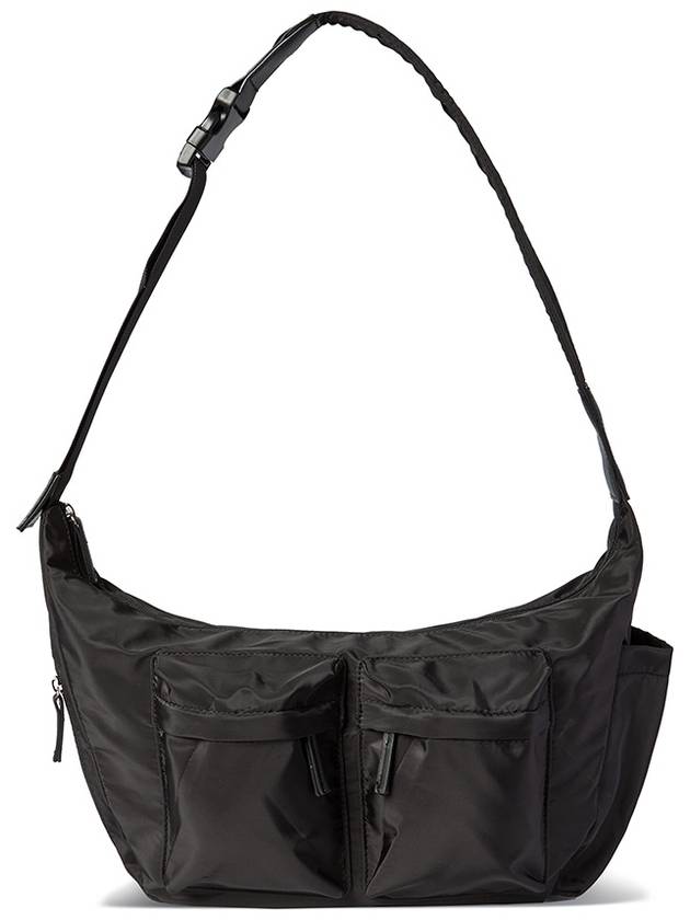 Two Pocket Travel Cross Bag Black - THE GREEN LAB - BALAAN 2