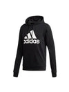 Badge of Sport French Terry Hoodie Black - ADIDAS - BALAAN 3