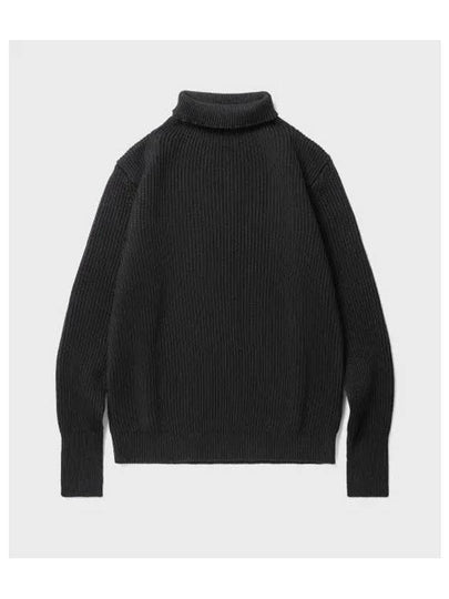 ANDERSEN Navy Turtleneck Black - ANDERSEN-ANDERSEN - BALAAN 1