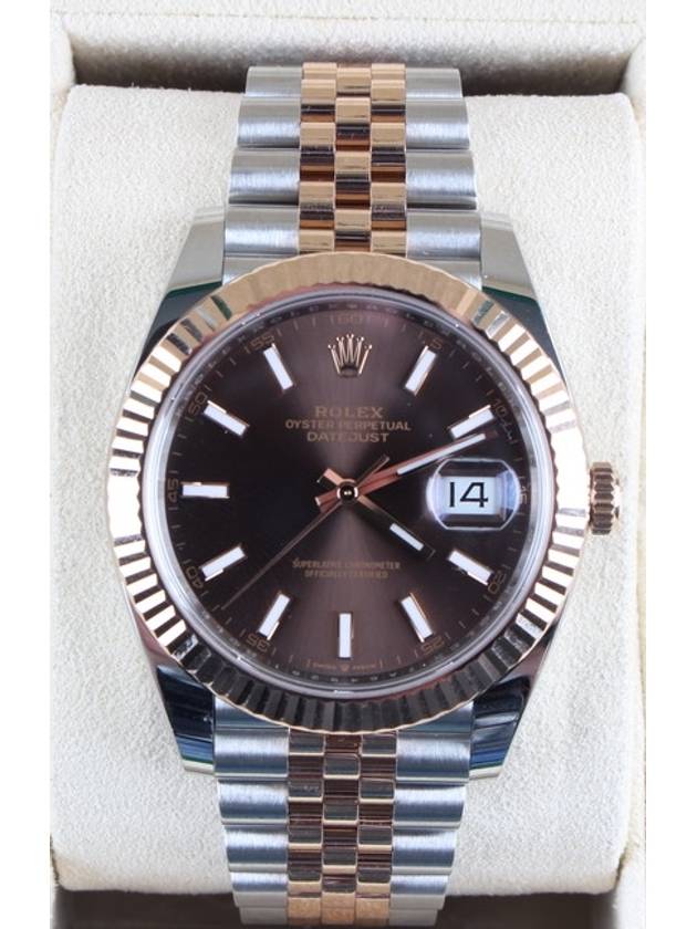 Rolex Datejust 41 Choco Edition Bindex 19 Years - ROLEX - BALAAN 3