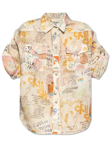 Zimmermann Loose-fit Shirt With Print, Women's, Multicolour - ZIMMERMANN - BALAAN 1