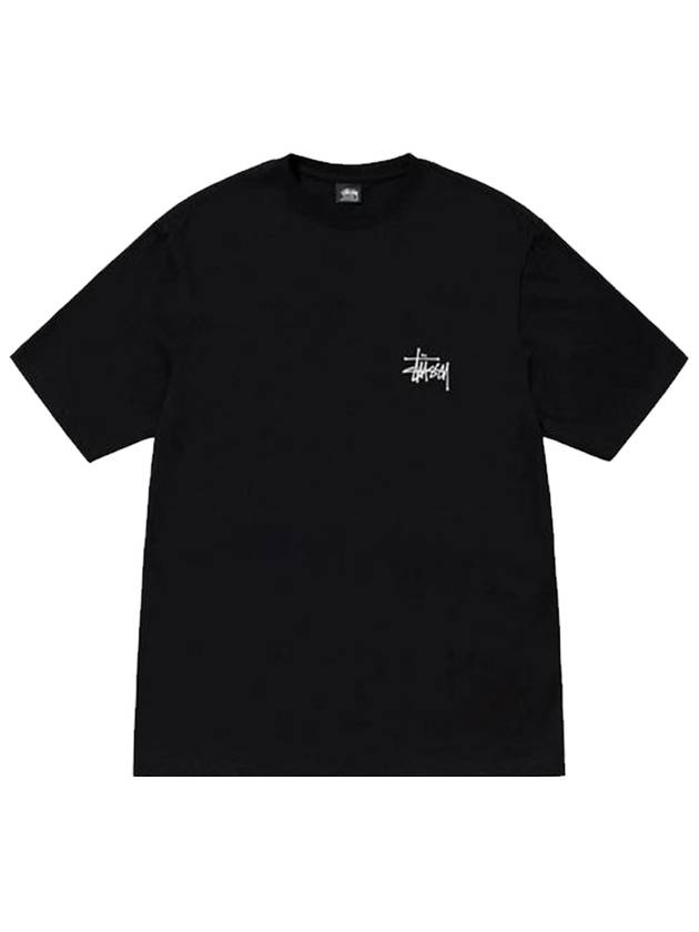 Melted t shirt black men - STUSSY - BALAAN 2