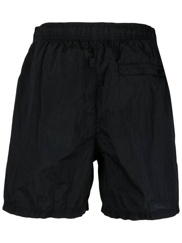 Men's Logo Patch Nylon Swim Shorts Navy - STONE ISLAND - BALAAN 3