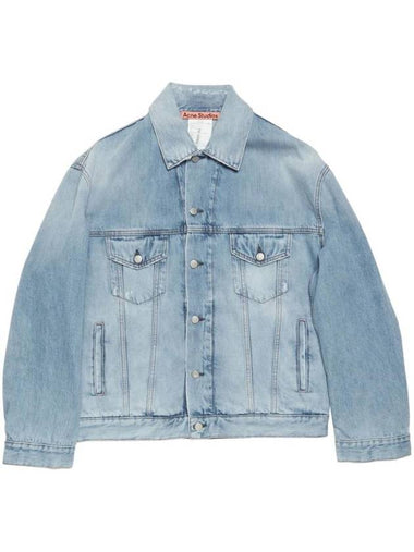 Button Up Denim Jacket Blue - ACNE STUDIOS - BALAAN 1