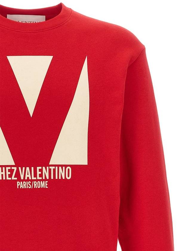 Valentino Garavani Valentino Garavani 'Chez Valentino' Sweatshirt - VALENTINO - BALAAN 3