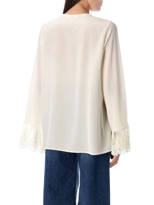 Chloé Fluid Blouse With Lace Cuffs - CHLOE - BALAAN 2