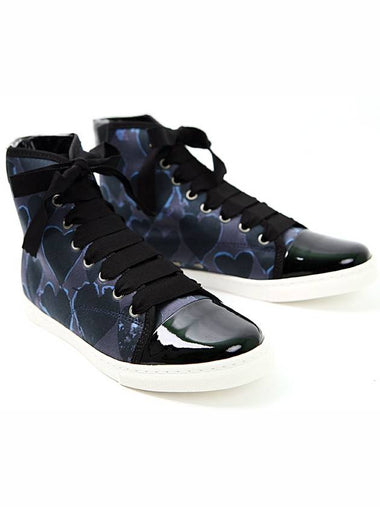 Heart printing high top AW5BHICOCP6B 1020 - LANVIN - BALAAN 1