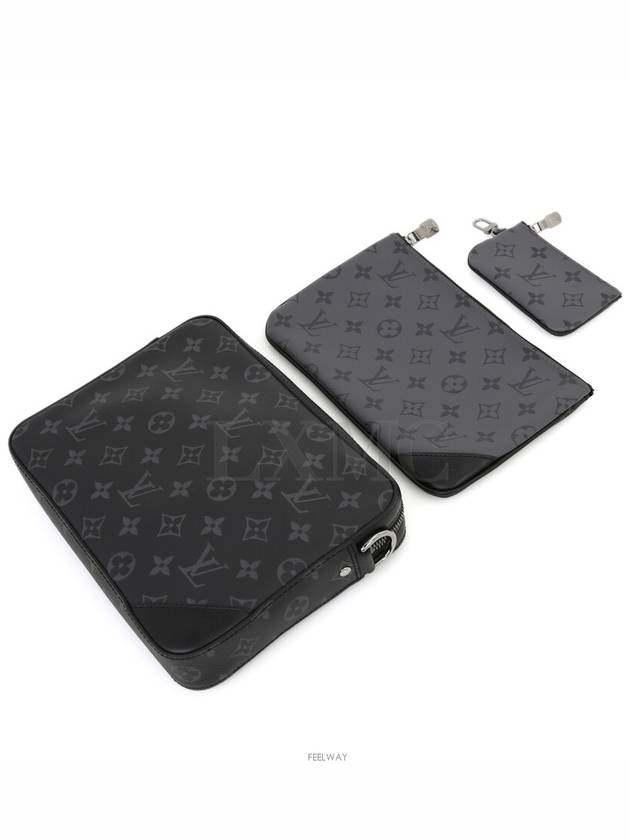 Eclipse Black Trio Messenger Cross Bag M69443 - LOUIS VUITTON - BALAAN 9