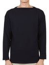 Men's OrGANNIc Cotton Knit Top Navy - ANDERSEN-ANDERSEN - BALAAN 2