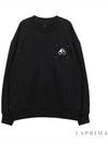 Men's Brooklyn Crew Neck Sweatshirt Black - MOOSE KNUCKLES - BALAAN 2