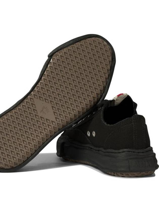 Peterson OG Sole Canvas Low Sneakers Black - MAISON MIHARA YASUHIRO - BALAAN 5