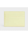 Triomphe Shiny Calfskin Card Wallet Light Yellow - CELINE - BALAAN 3