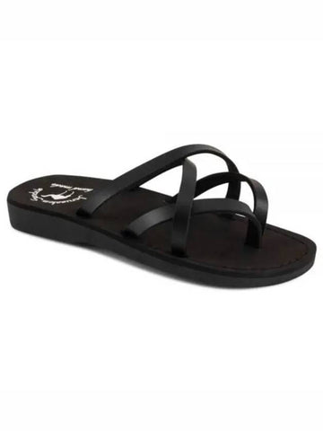 SANDALS NO 28 Tamar Black - JERUSALEM - BALAAN 1