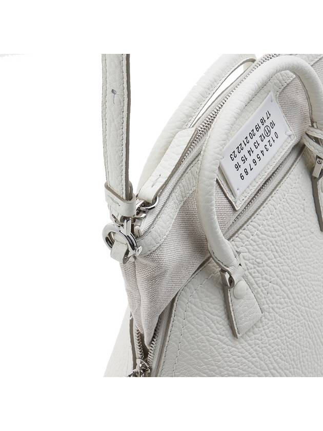 5AC Logo Patch Mini Tote Bag Ivory - MAISON MARGIELA - BALAAN 9