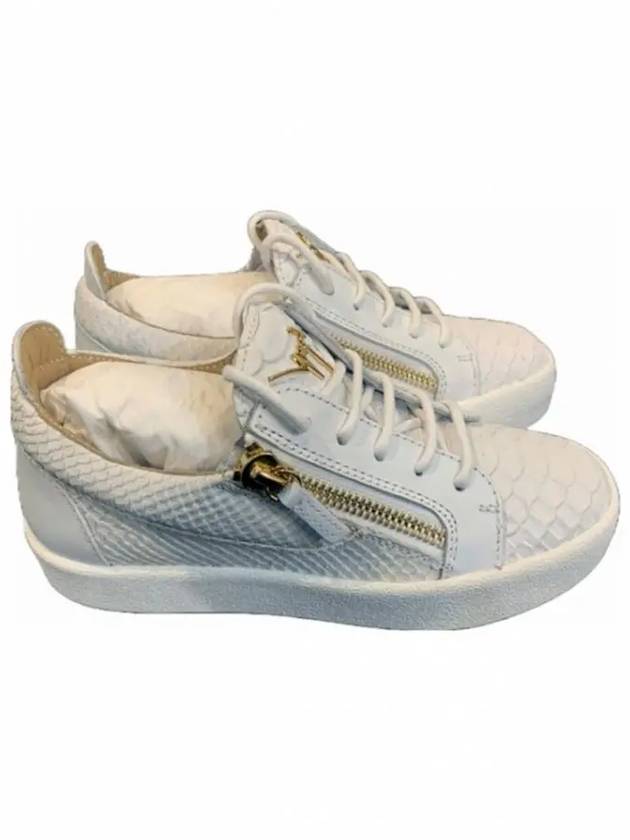 RW70001 002 Women s May London Sneakers White Giuseppe Zanotti - GIUSEPPE ZANOTTI - BALAAN 1