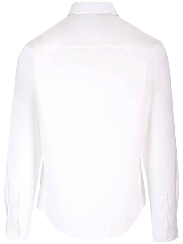 De Coech Long Sleeve Shirt White - AMI - BALAAN 3