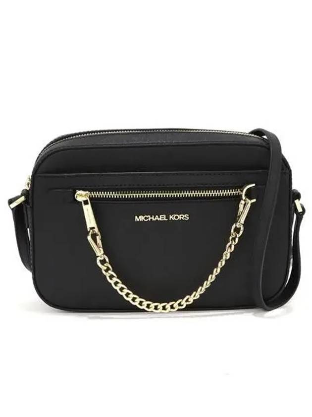 Jetset Item Chain Cross Bag Black - MICHAEL KORS - BALAAN 2