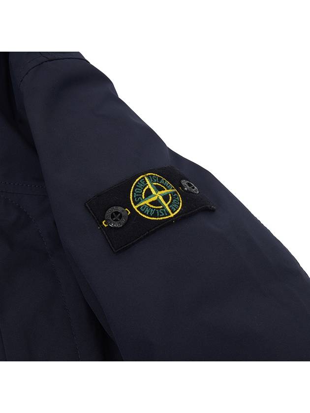 Kids Compass Badge Padding Navy - STONE ISLAND - BALAAN 6