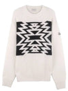 Pattern Intarsia Knit Sweater H20919C00012M2106 - MONCLER - BALAAN 3