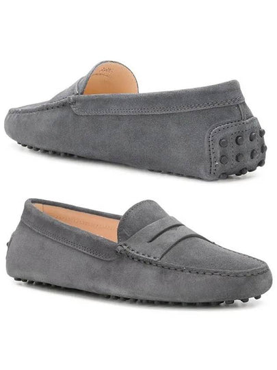 Gommino Suede Driving Shoes Dark Grey - TOD'S - BALAAN 2